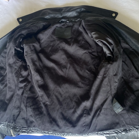 Allsaints Black leather biker jacket, almost new! - Picture 14 of 17